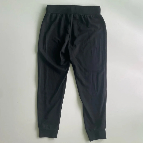 FORCYNTHIA BLACK COTTON SILK JOGGERS MEDIUM - Picture 2 of 9
